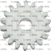 PIGNON 18 DENTS PERCE