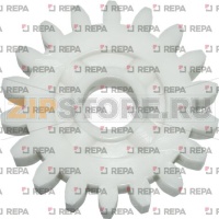 PIGNON 18 DENTS PERCE