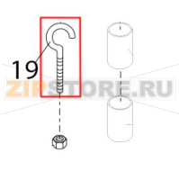 Eye bolt el-z M6x30 Bear Varimixer AR80 VL-1S