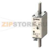 ПЛАВКАЯ ВСТАВКА НИЗКОВОЛЬТНАЯ GL/GG С НЕИЗОЛИРОВАННЫМИ ВЫСТУПАМИ ДЛЯ МОНТ./ДЕМОНТ. ТИПОРАЗМЕР 0, Iном.=35A, Uном.=500В Siemens 3NA3014