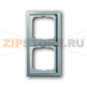 Рамка двухместная, сталь ABB 2CKA001754A4501 
