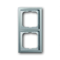 Рамка двухместная, сталь ABB 2CKA001754A4501