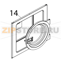 Stainless fornt frame Fagor LA-25 TP2 E