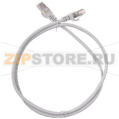 Коммутационный шнур (патч-корд), кат.6 UTP, 1м, серый 