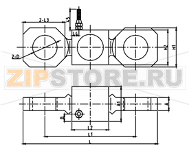 Тензодатчик с узлом встройки Keli NB 30t 