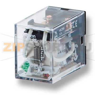 Реле электромеханическое Omron LY2N-D2 24VDC 