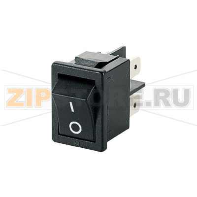 Переключатель клавишный 250 В/AC, 10 А, 2 x выкл/вкл, 1 шт Marquardt 1858.1103 