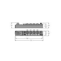 Модуль ввода/вывода для PROFIBUS-DP Turck SDPL-0404D-0004