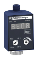Выключатель давления с дисплеем 24 В, 2 PNP, M12 Schneider Electric ZMLPA2P0SH
