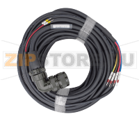 Кабель силовой с тормозом 15 м, 380 В Inovance S6-L-B111-15.0