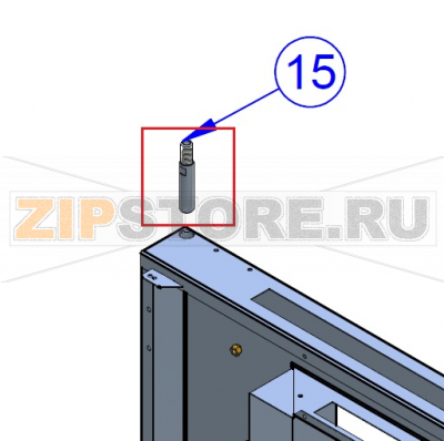 Upper hinge pin Bake Off Mistral 6TTR Upper hinge pin Bake Off Mistral 6TTRЗапчасть на деталировке под номером: 15Название запчасти на английском языке: Upper hinge pin Bake Off Mistral 6TTR