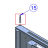 Upper hinge pin Bake Off Mistral 6TTR
