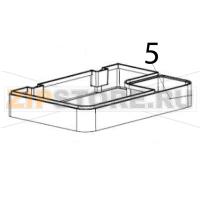 Bean tank body Hurakan HKN-ME717