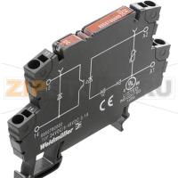 Реле твердотельное 100 мА, 230 В/AC, 1 шт Weidmüller TOP 5VDC/230VAC 0,1A