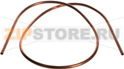 Copper pipe 4 x 0,75 mm   800 mm length 