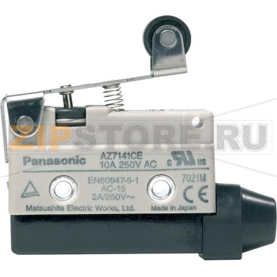 Выключатель концевой с роликом 115 В/DC, 250 В/AC, 10 А, IP64, 1 шт Panasonic AZ7141CEJ 