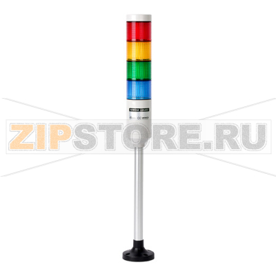 Колонна сигнальная, светодиодная, модульная, Ø: 56 мм Autonics PTE-APF-402-RYGB 