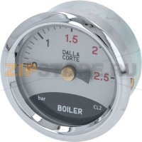 PRESSURE GAUGE F. BOILER ø 43mm 0÷2.5bar