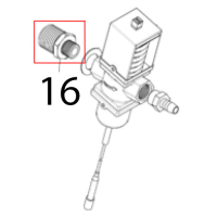 Water inlet fitting Scotsman B 7040
