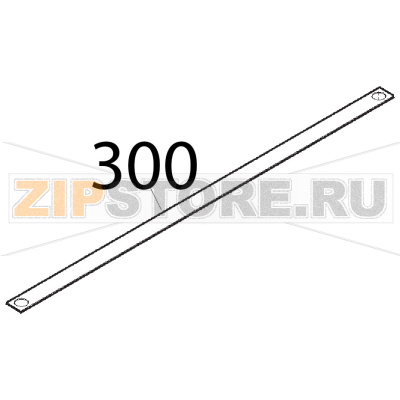 Piastr. tempr. Sirman Agata 250 Piastr. tempr. Sirman Agata 250Запчасть на деталировке под номером: 300