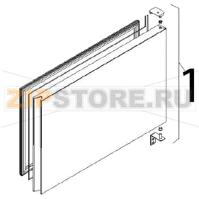 Door unit Angelo Po DS31 Door unit Angelo Po DS31Запчасть на деталировке под номером: 1