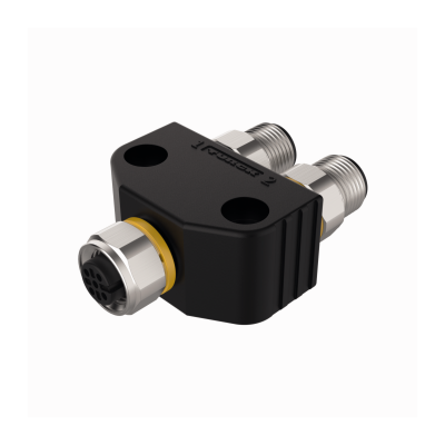 Разветвитель 2-х канальный Turck VB2-FKMV5-FSMV5.205-FSMV5.305/S2550 