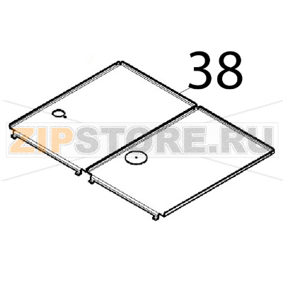 Suola forno Angelo Po 2N1FAGF Suola forno Angelo Po 2N1FAGFЗапчасть на деталировке под номером: 38