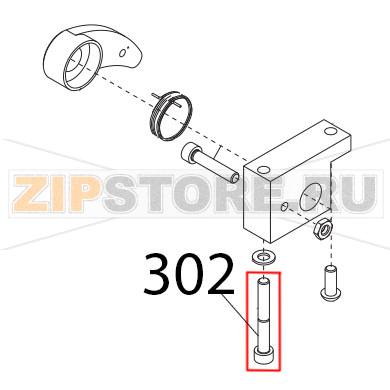 Vite TCEI DIN912, M6x45 Sirman Anniversario 300 Vite TCEI DIN912, M6x45 Sirman Anniversario 300Запчасть на деталировке под номером: 302
