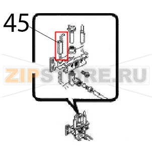 Ignition plug Angelo Po FC241G Ignition plug Angelo Po FC241GЗапчасть на деталировке под номером: 45
