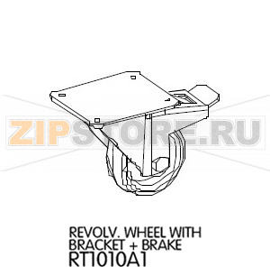 Revolv. Wheel with bracket+Brake Unox XL 505 Revolv. Wheel with bracket+Brake Unox XL 505Запчасть на деталировке под номером: 42Название запчасти на английском языке: Revolv. Wheel with bracket+Brake Unox XL 505
