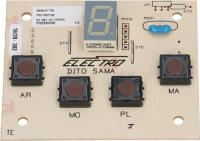CONTROL PC BOARD 76x65 mm