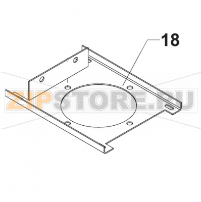 Base for Motor Bear Varimixer RN20 VL-2                                                                                        Base for Motor Bear Varimixer RN20 VL-2Запчасть на сборочном чертеже под номером: 18Название запчасти на датском&nbsp;языке: Base for Motor Bear Varimixer RN20 VL-2