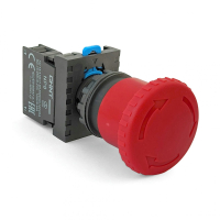 Кнопка управления, 1НЗ, IP65, красная Chint NP8-01ZS/14