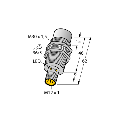 Датчик индуктивный Turck NI30U-MT30-AP6X-H1141 