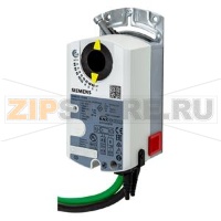 GDB181.1E/KN - Компакнтый контроллер VAV с KNX, AC 24 В, 5 Нм, 150 сек, 300 Па Siemens GDB181.1E/KN