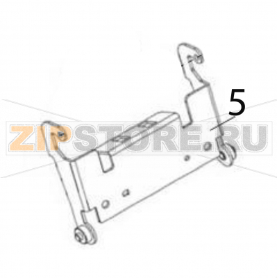 Hinge bracket set Sato CG208TT Hinge bracket set Sato CG208TTЗапчасть на деталировке под номером: 5Название запчасти на английском языке: Hinge bracket set Sato CG208TT.