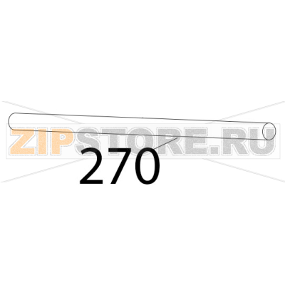 Astina pressamerce Sirman Mirra 250 C Astina pressamerce Sirman Mirra 250 CЗапчасть на деталировке под номером: 270