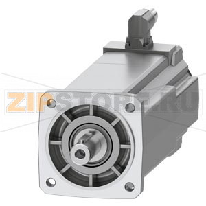 SIMOTICS S-1FK2 CT Серводвигатель М0 = 6 Нм; ПН = 1,45 кВт при NN = 3000 оборотов в минуту (380-480); ПН = 0,86 кВт при нн = 1500 оборотов в минуту (200-240 В); С удерживающим тормозом; Степень защиты IP65; Вал D19x40 мм с шпонкой; Абсолютный датчик 22-би 
