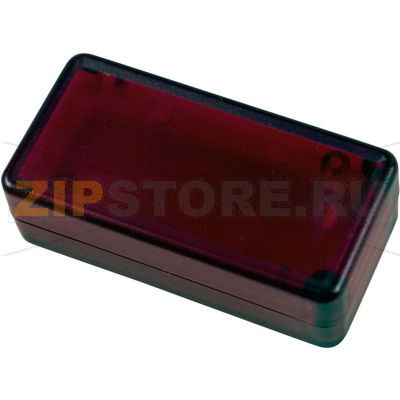 Корпус пластиковый 15x25x50 мм, красный, прозрачный, 1 шт Hammond 1551BTRD 