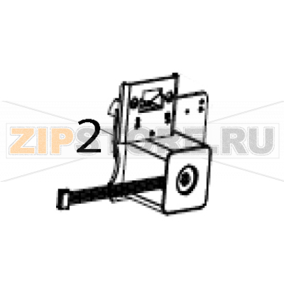 Kit laminator drive motor assembly Zebra ZXP9 Kit laminator drive motor assembly Zebra ZXP9Запчасть на деталировке под номером: 2