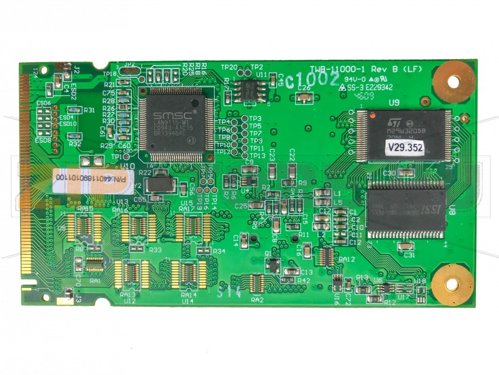 Плата процессора DIGI SM-500 MK4 Процессорная плата TWB-11000-1 Rv B(LF) TVP1500/500 LV CPU BOARD (LAN9115)_#09# для весов DIGI SM-500 MK4. Дополнительный каталожный номер: 44011690101100