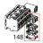 Connecting block Tecnoinox EFB10DS