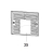 Back Plate for Top Part Bear Varimixer RN10 VL-2                                                                               