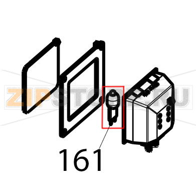 Halogen lamp 230 V, 40 W Tecnoinox EFB10DSL Halogen lamp 230 V, 40 W Tecnoinox EFB10DSLЗапчасть на деталировке под номером: 161