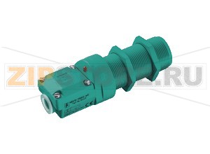 Индуктивный датчик Inductive sensor NBB10-30GKK-WO Pepperl+Fuchs General specificationsSwitching functionNormally closed (NC)Output typeTwo-wireRated operating distance10 mmInstallationflushOutput polarityACAssured operating distance0 ... 8.1 mmReduction factor rAl 0.33Reduction factor rCu 0.28Reduction factor r304 0.82Nominal ratingsOperating voltage20 ... 250 VSwitching frequency0 ... 20 HzHysteresistyp. 5  %Short-circuit protectionnoVoltage drop&le 8 VMomentary current(20 ms, 0.1 Hz)0 ... 1600 mAOperating current1.5 ... 200 mANo-load supply current&le 1.7 mAApprovals and certificatesUL approvalcULus Listed, General PurposeCSA approvalcCSAus Listed, General PurposeCCC approvalCertified by China Compulsory Certification (CCC)Ambient conditionsAmbient temperature-25 ... 70 °C (-13 ... 158 °F)Mechanical specificationsConnection typeterminal compartmentCore cross-sectionup to 2.5 mm2Housing materialPBTSensing facePBTHousing diameter30 mmDegree of protectionIP67Note1) In the temperature range below 0 °C, permissible operating voltage Ub 80...253 V Safety fuse &le 0.8&nbspA (quick-blow) according to IEC&nbsp60127-2 Sheet&nbsp1 Recommendation: after a short circuit, check that the device is functioning correctly.