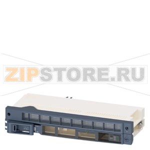 Switch connector with fuses In-line design, pluggable NH00 160 A, 4-pole AC23B 500V , 55 (AC500V) kA manuel operating Fuse monitoring EFM 20 Siemens 3NJ6304-1AC0.-.... 