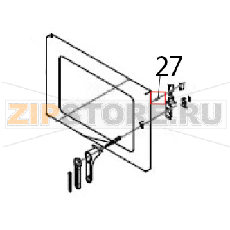 Metal pole Hurakan HKN-XF023 Metal pole Hurakan HKN-XF023Запчасть на деталировке под номером: 27