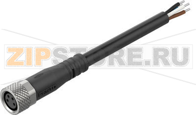 Кабель соединительный 5 м Festo NEBL-M8G4-E-5-N-LE4 