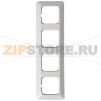 Рамка четырехместная, белая ABB 359.32
