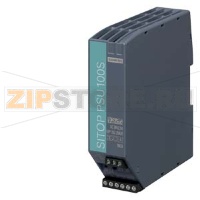 SITOP PSU100S 24 V/2,5 A, СТАБИЛИЗИРОВАННЫЙ БЛОК ПИТАНИЯ, ВХОД: ~120/230 В, ВЫХОД: =24 В/2,5 A Siemens 6EP1332-2BA20